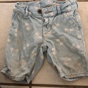 H&M toddler Mickey Mouse shorts